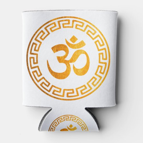 Om Om Hindu Om Symbol Om Logo Aum Can Cooler