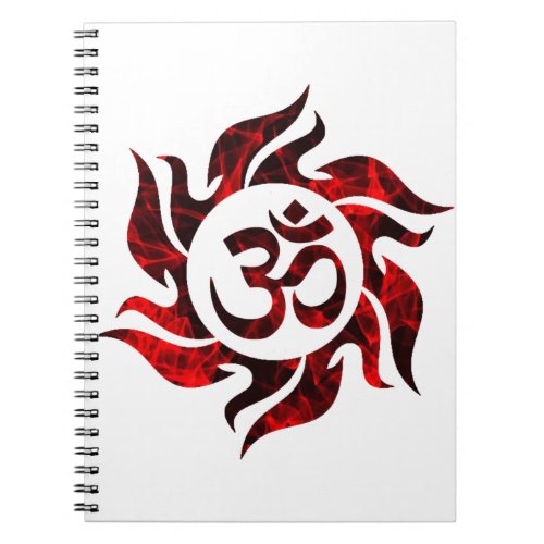 Om Om Hindu Om Symbol Om Logo Aum Notebook