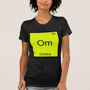 Om - Omaha City Chemistry Element Symbol Tee
