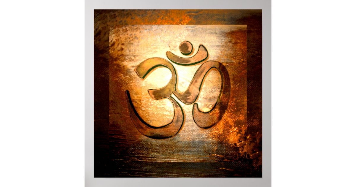 OM POSTER | Zazzle.com