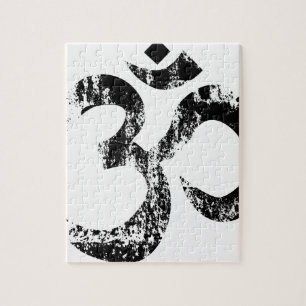 Om Rubber SDtamp Jigsaw Puzzle