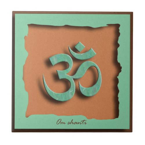 Om Shanti Ceramic Tile