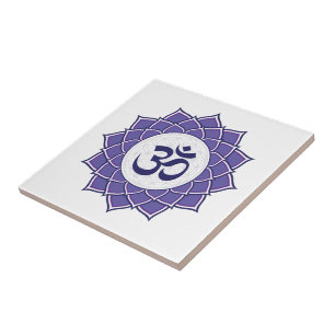 Om Shanti Om Ceramic Tile