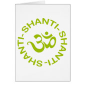 Om Shanti Shanti Shanti Gift (Front)