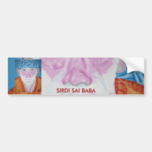 OM SIRDI SAI RAM - SAI BABA BUMPER STICKER