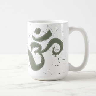 Om Splatter Coffee Mug