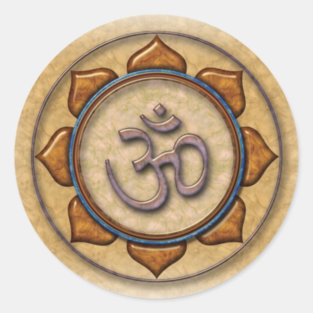 Om Sticker (Front)
