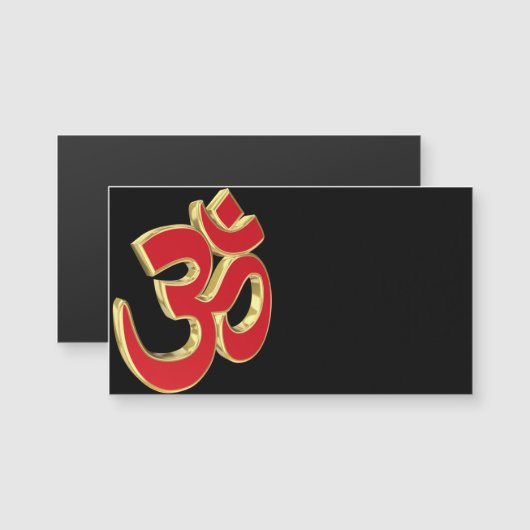 Om symbol (Front/Back)