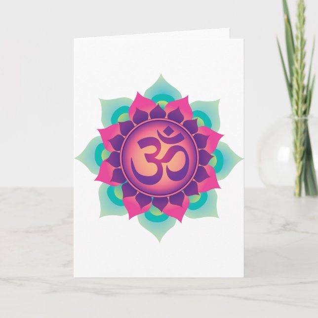 Om Symbol Card (Front)