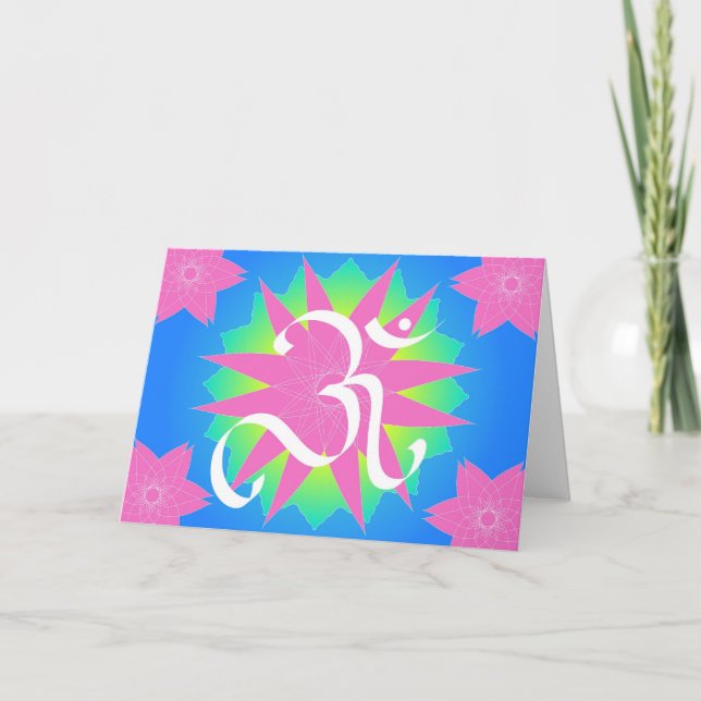 OM symbol Card (Front)