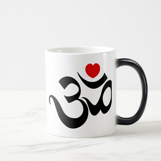 Om Symbol Color Morph Mug (Right)