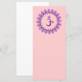 Om Symbol / Crown Chakra (Front/Back)