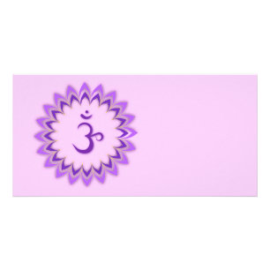 Om Symbol / Crown Chakra Card