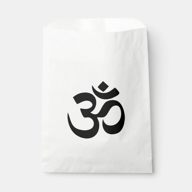 Om Symbol Favor Bag (Front)