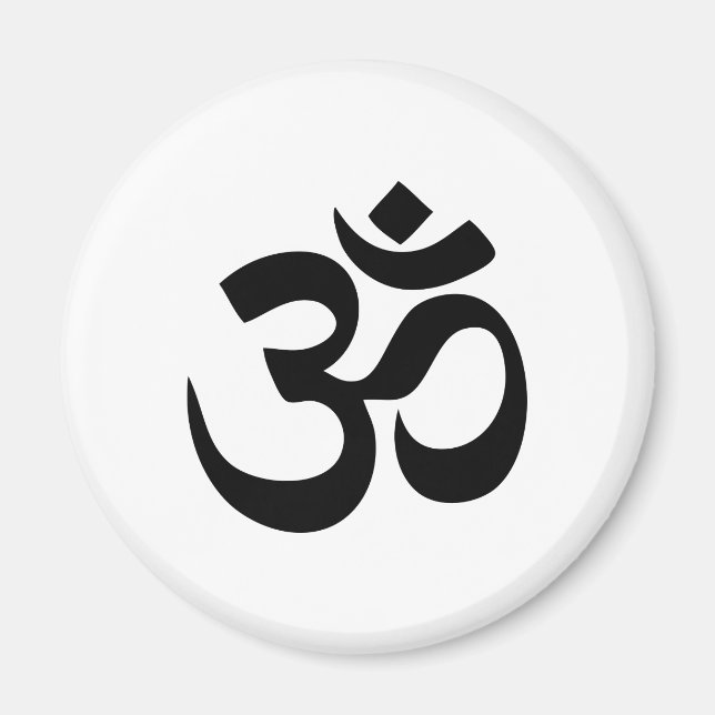 Om Symbol Fridge Magnet (Front)