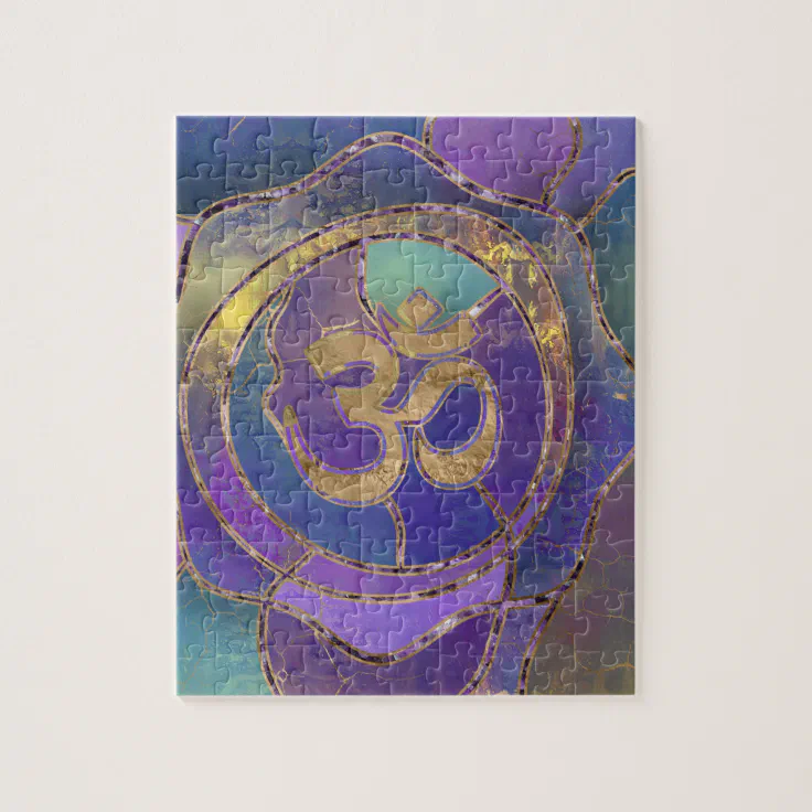 om symbol painting