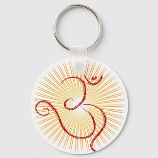 OM symbol Keychain