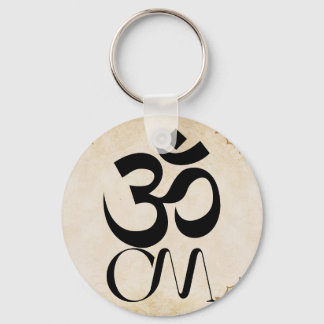 Om Symbol Keychain