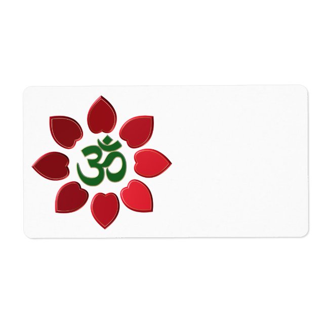 Om symbol label (Front)