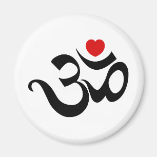 Om Symbol Magnet