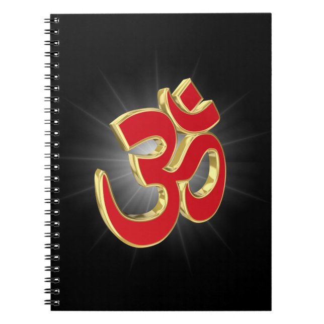 Om symbol notebook (Front)