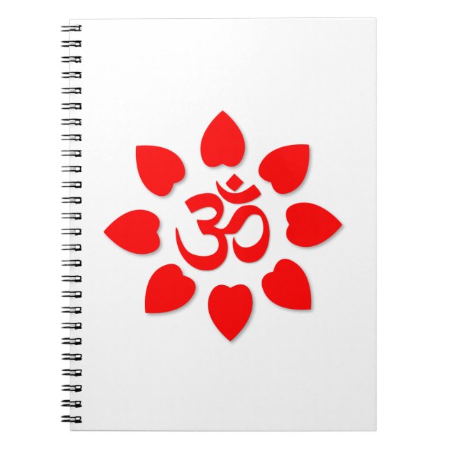 Om symbol notebook (Front)