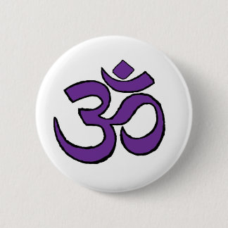 Om Symbol Pinback Button