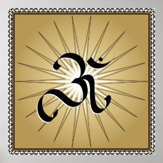 OM symbol - Poster