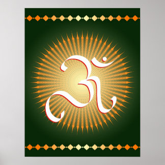 OM symbol - Poster