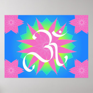 OM symbol - Poster