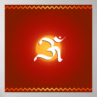 OM symbol - Poster