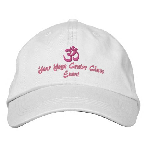 OM Symbol Spirituality Yoga Embroidery Embroidered Baseball Hat