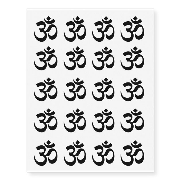 Om Shanti Tattoo – Tattoo for a week