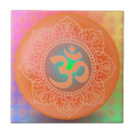 OM symbol tile<br><div class="desc">The OM symbol on a multi-colored nackground</div>