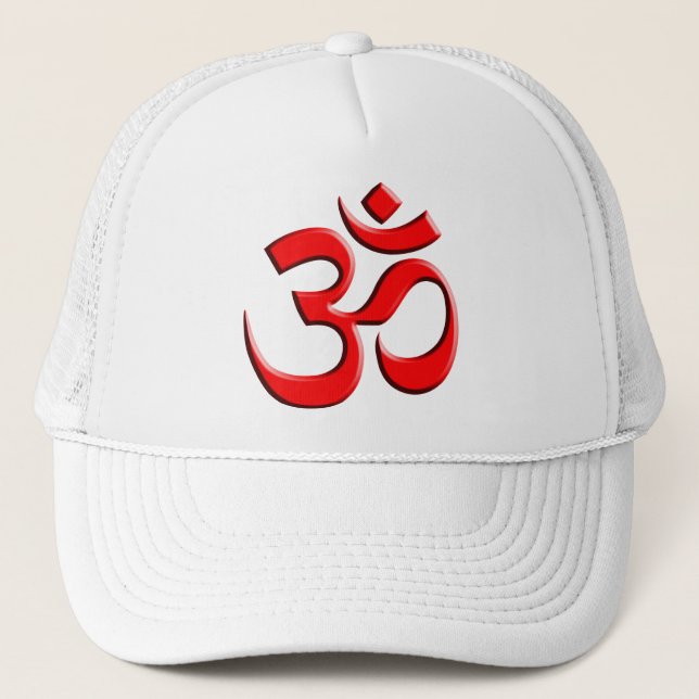 OM Symbol Trucker Hat (Front)