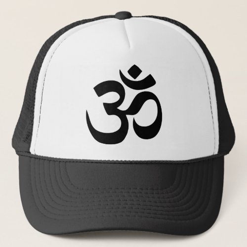 Om Symbol Trucker Hat