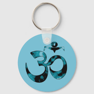 Om Symbol - Yoga Keychain