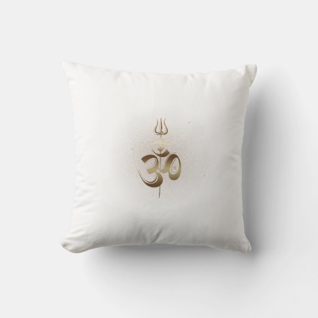 OM-Trishul - Pillow (Front)