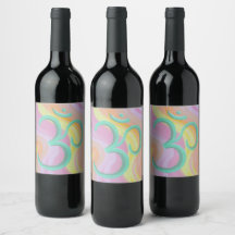 Om Wine Label