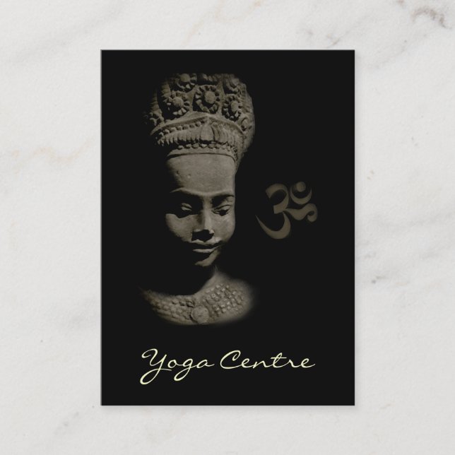 OM Yoga Centre Business Card (Front)