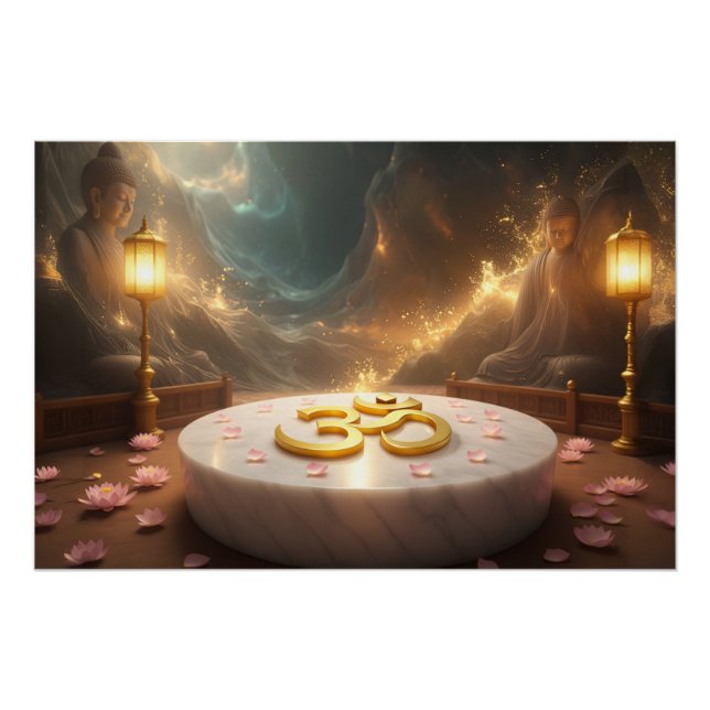 OM - ZEN BUDDHISM POSTER (Front)