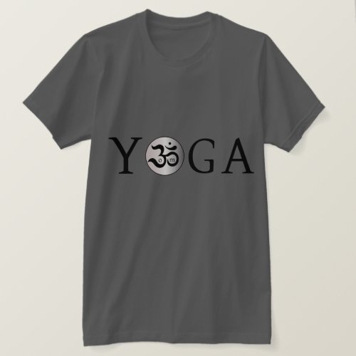 Om zen yogi yoga workout fitness exercise shirt