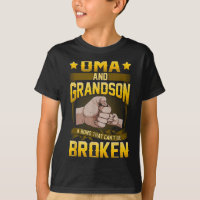 Oma And Grandson A Bond That Can't Be Broken Shirt