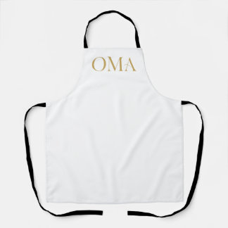 OMA Apron | Personalized Grandma Kitchen Apron