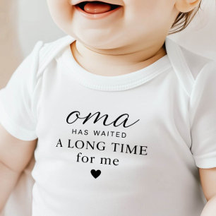 Oma Has Waited Baby Bodysuit Gift