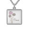 Oma Necklace Stylish Dahlia Flowers