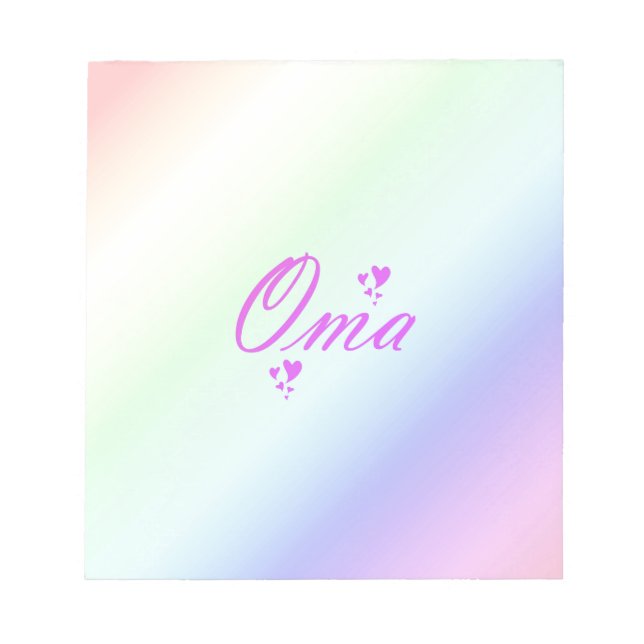 oma notepad (Front)
