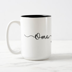 Oma & Opa  Two-Tone Coffee Mug