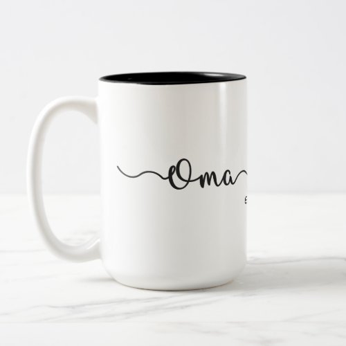 Oma  Opa  Two_Tone Coffee Mug