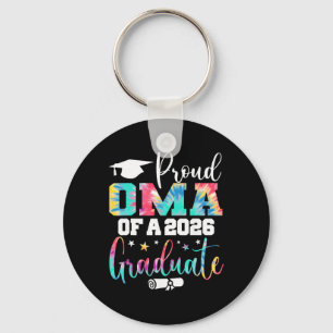 Oma Senior 2026 Proud Oma Of A Cl Of 2026 Graduate Keychain